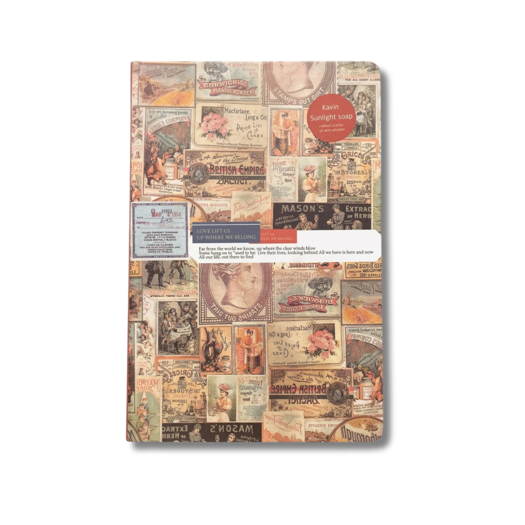 The Antique Labels Journaling Diary